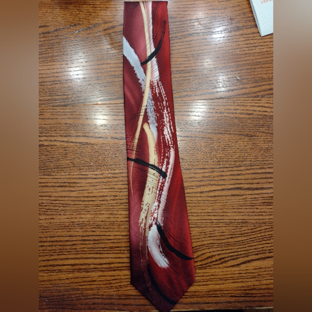 Men's tie by J. Garcia "Capillaries"